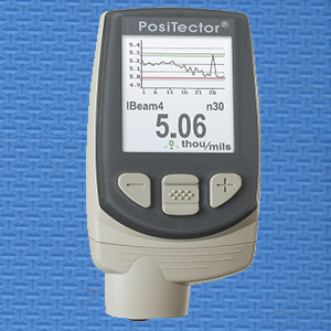 電子式干膜測厚儀:誤差允許在+3%以內(nèi)，如果對測量范圍進行調(diào)校，誤差可以控制在+ 1 %以內(nèi)。常用的測厚儀有 Elcometer 的345 系列，456 系列以及美國的P6000 系列等。先進的電子干膜測厚儀可以測量鋼鐵和非鐵金屬表面的涂層，還具有數(shù)據(jù)儲存，統(tǒng)計和分析功能。