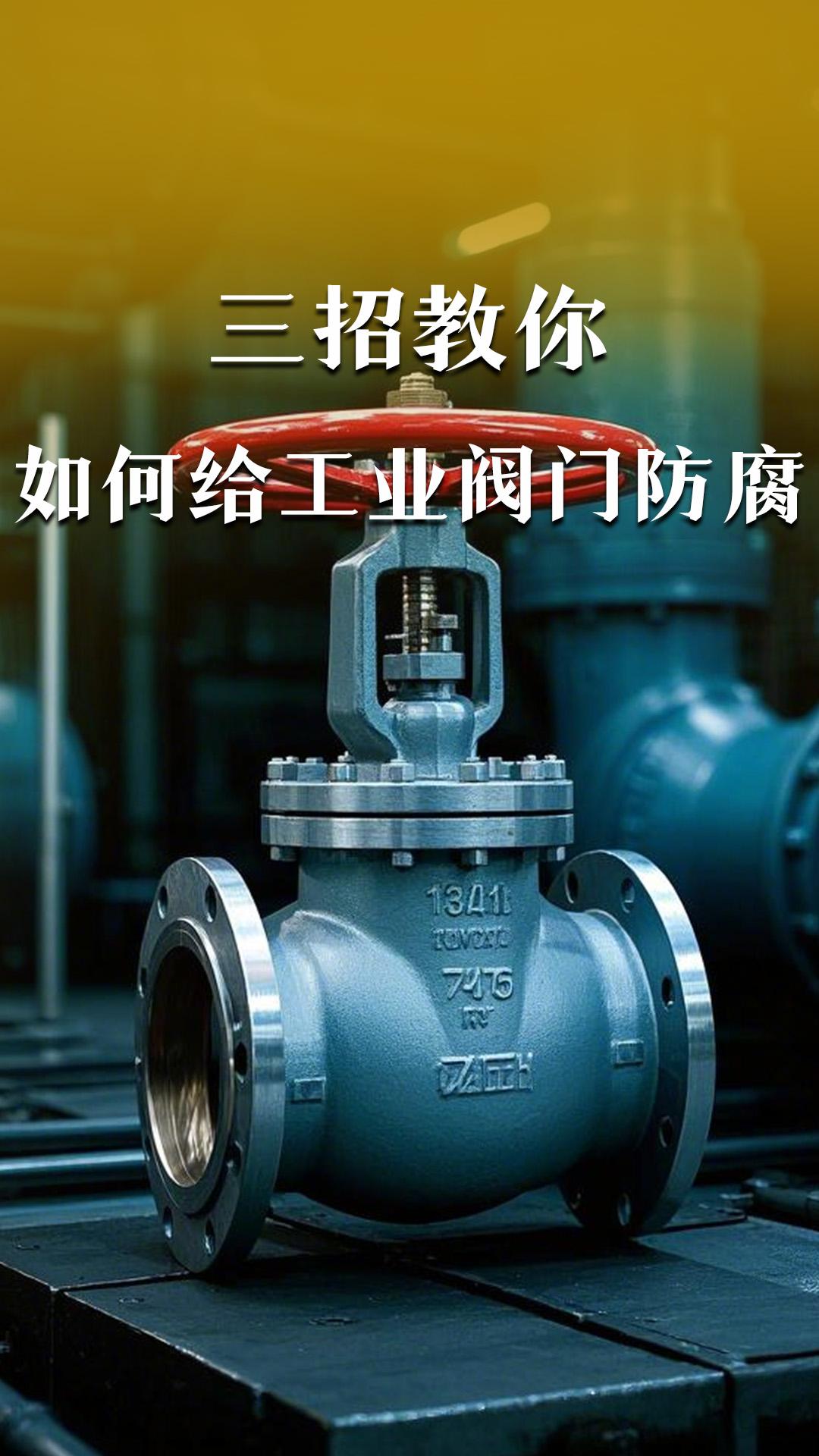 三招教你如何給工業(yè)閥門防腐